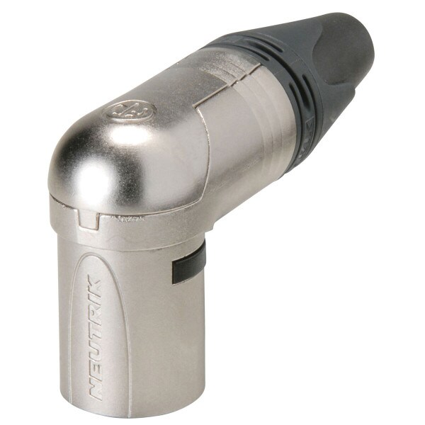 Main product image for Neutrik NC3MRX XLR Right Angle Male Nickel 092-025
